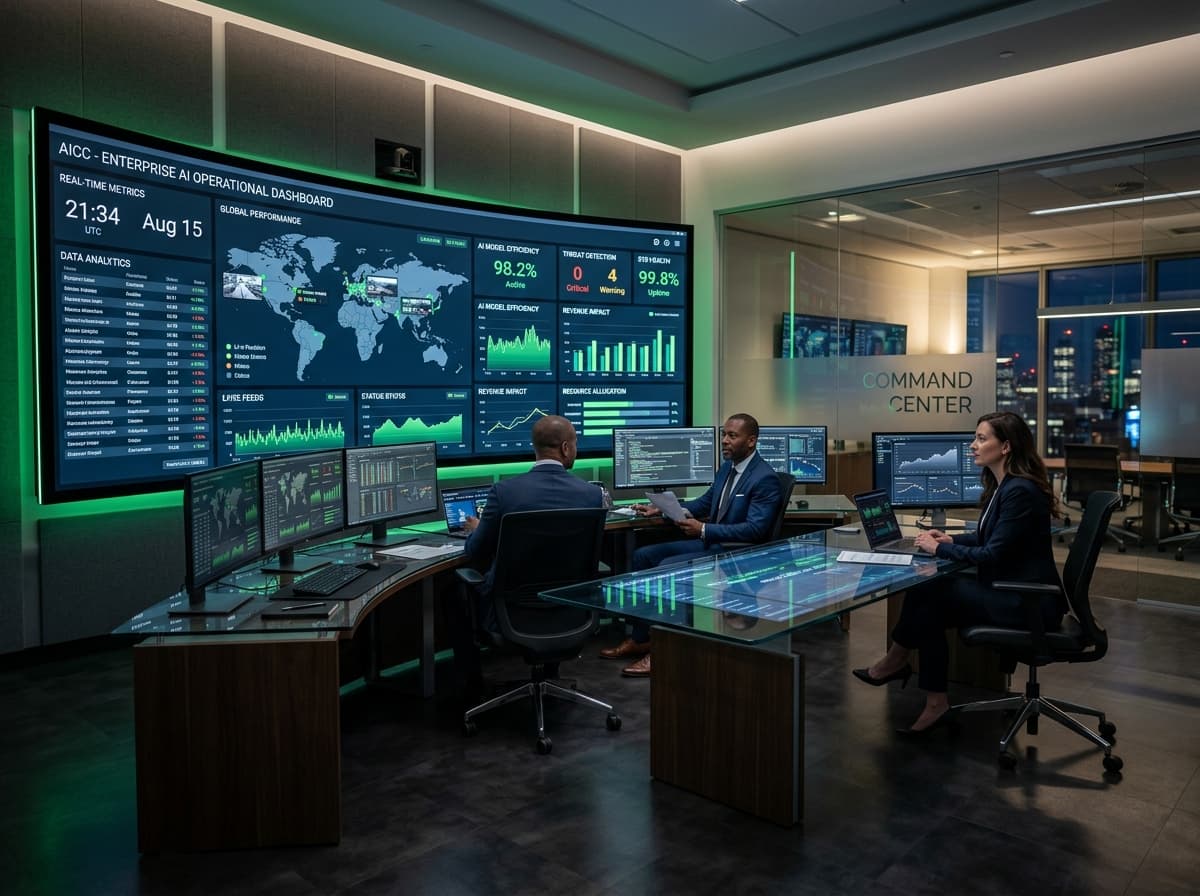 Enterprise AI Operational Dashboard & Command Center