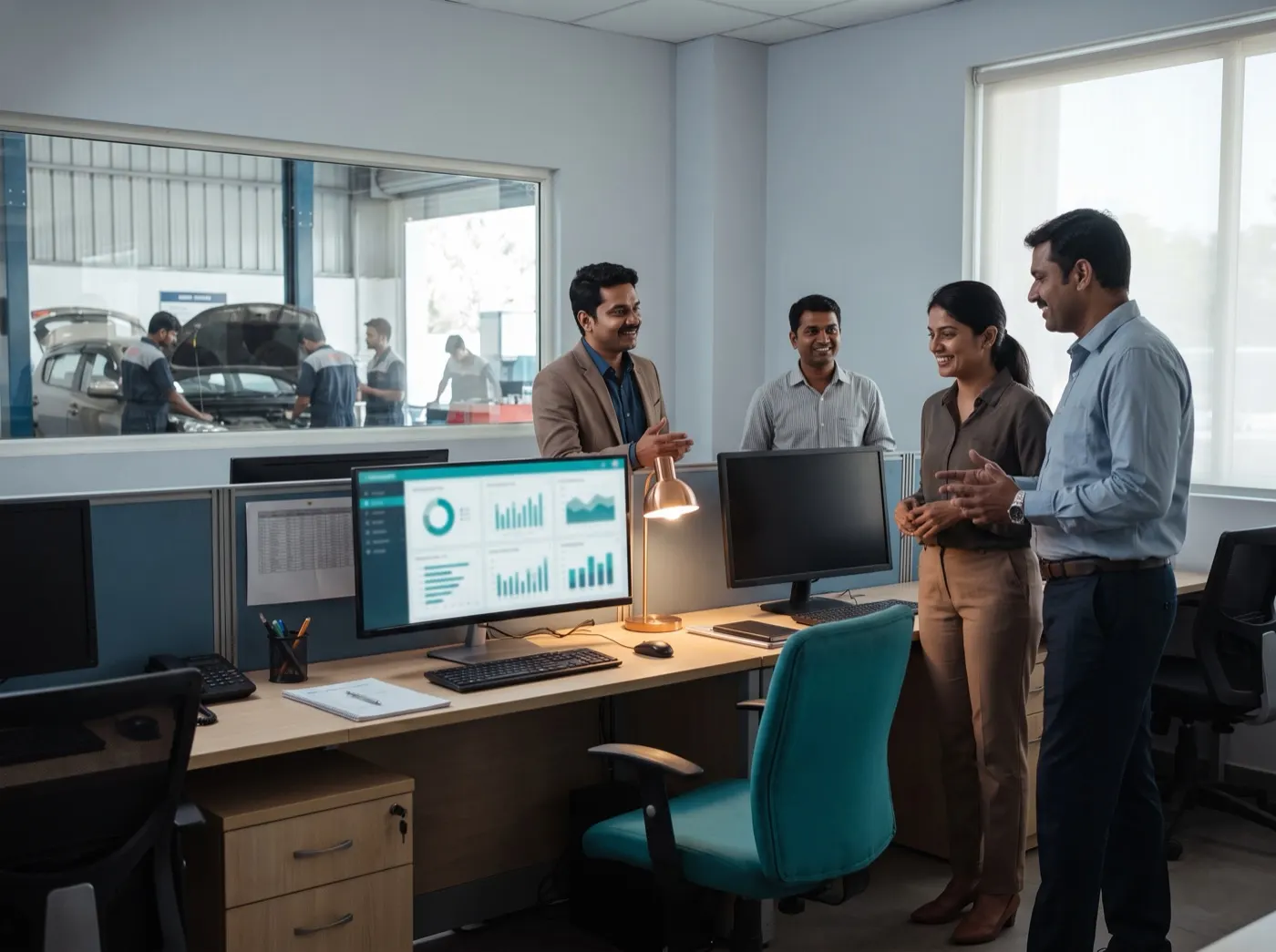 AutoClaims: The team at the AutoClaims desk