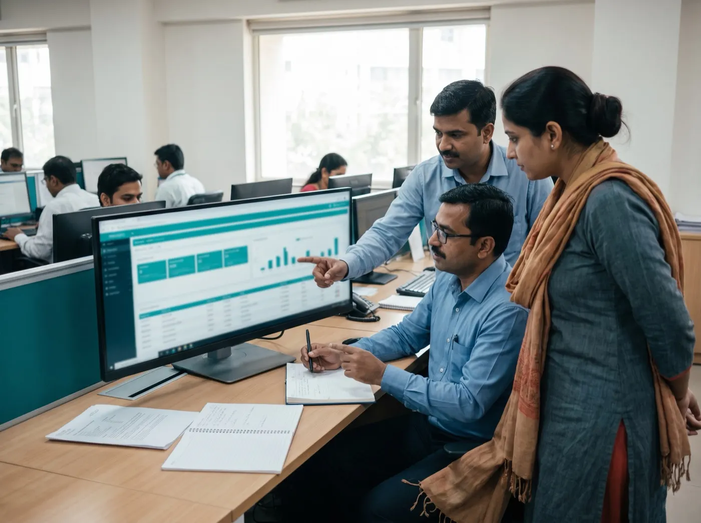 AutoKYC: The team at the AutoKYC desk