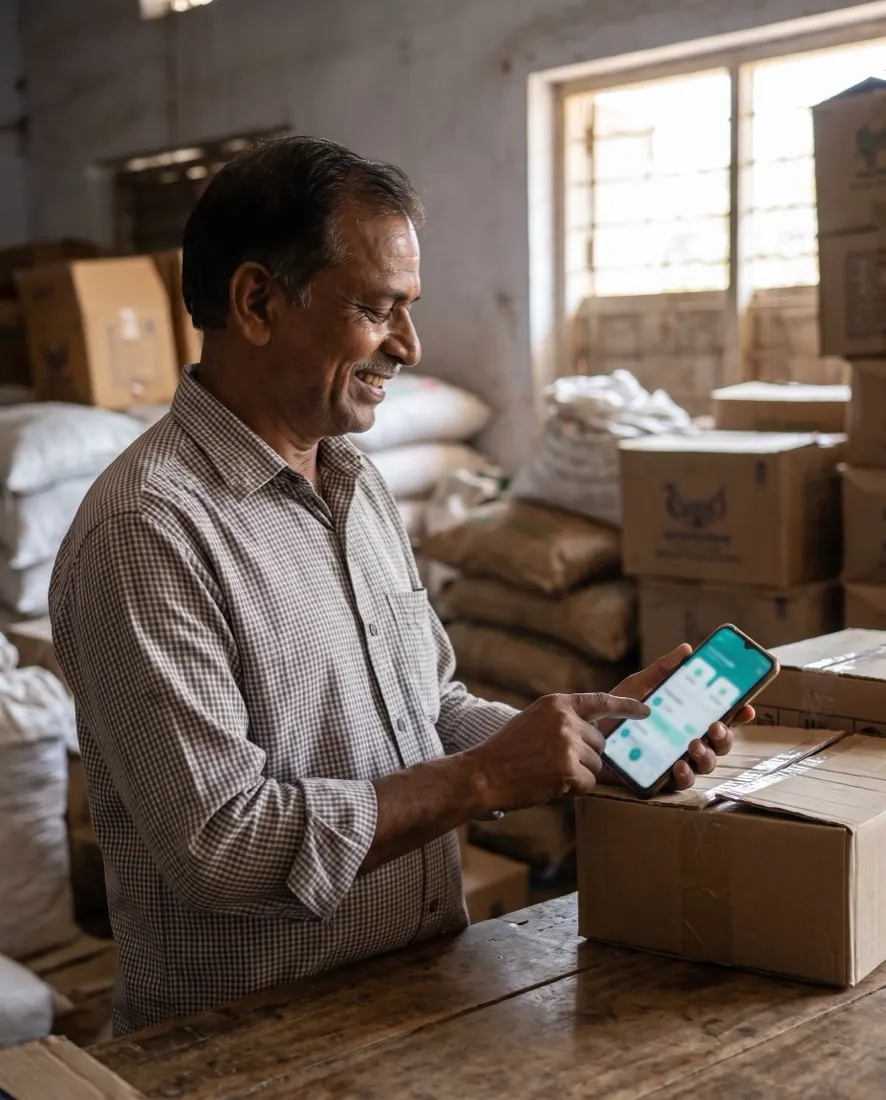 Distributor Management System: On the phone, where the work happens