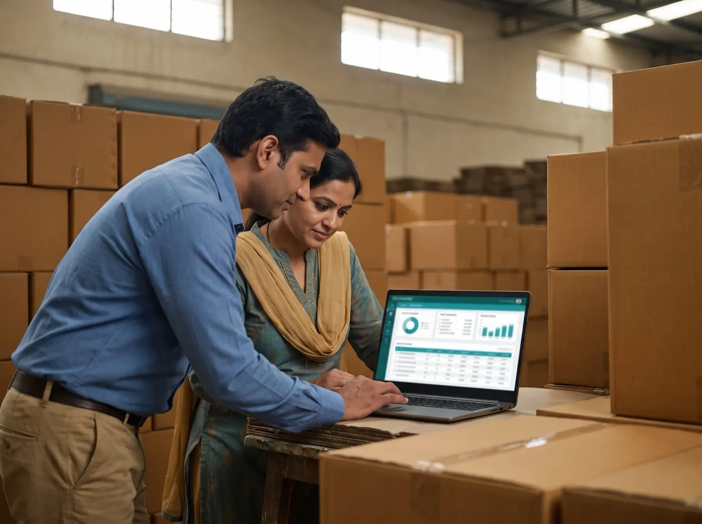 Distributor Management System: The team at the Distributor Management System desk