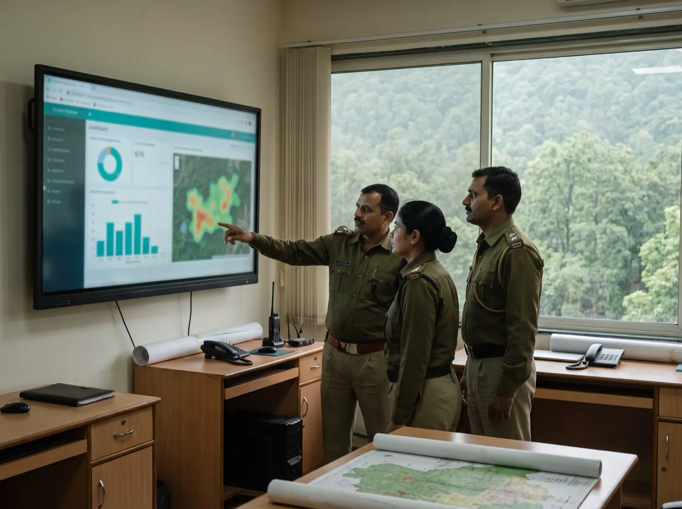 ForestWatch: The team at the ForestWatch desk
