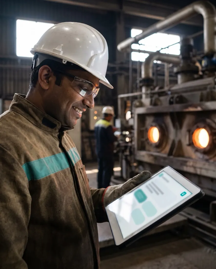 Furnace Twin: On the phone, where the work happens