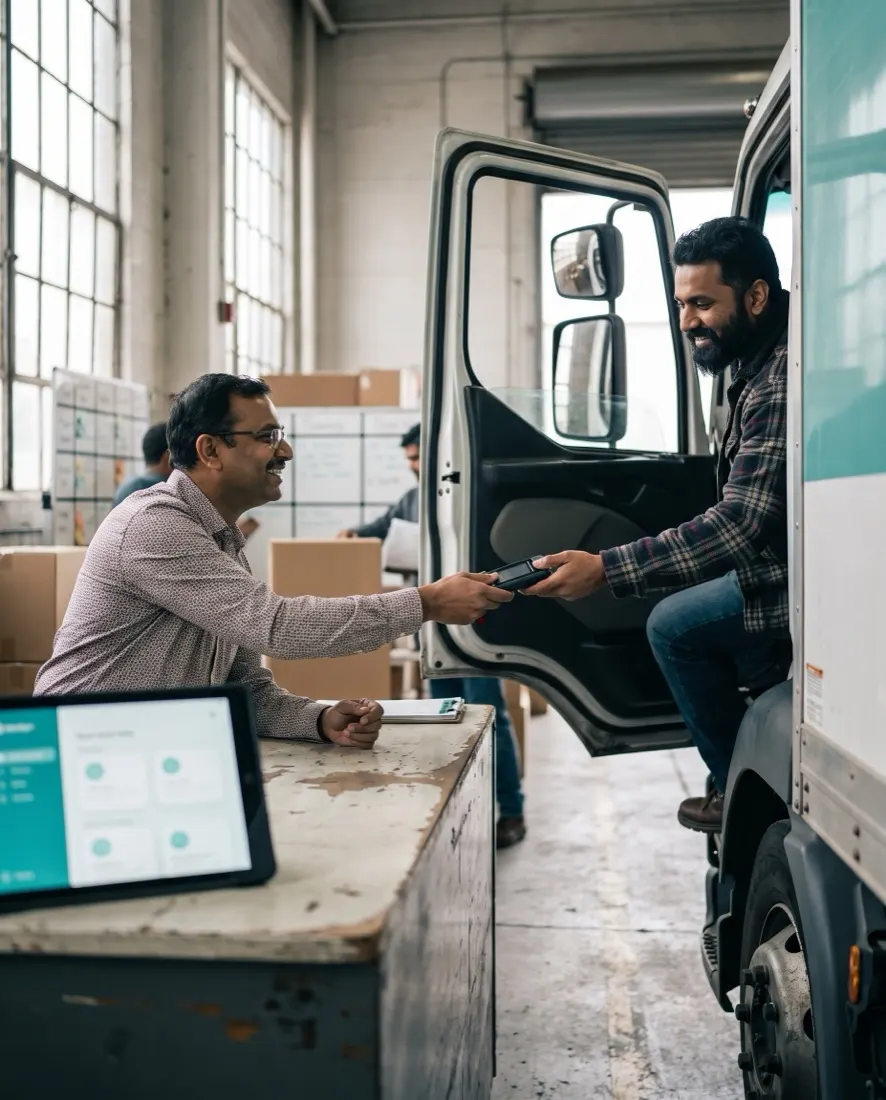 Portable GPS Tracker: On the phone, where the work happens