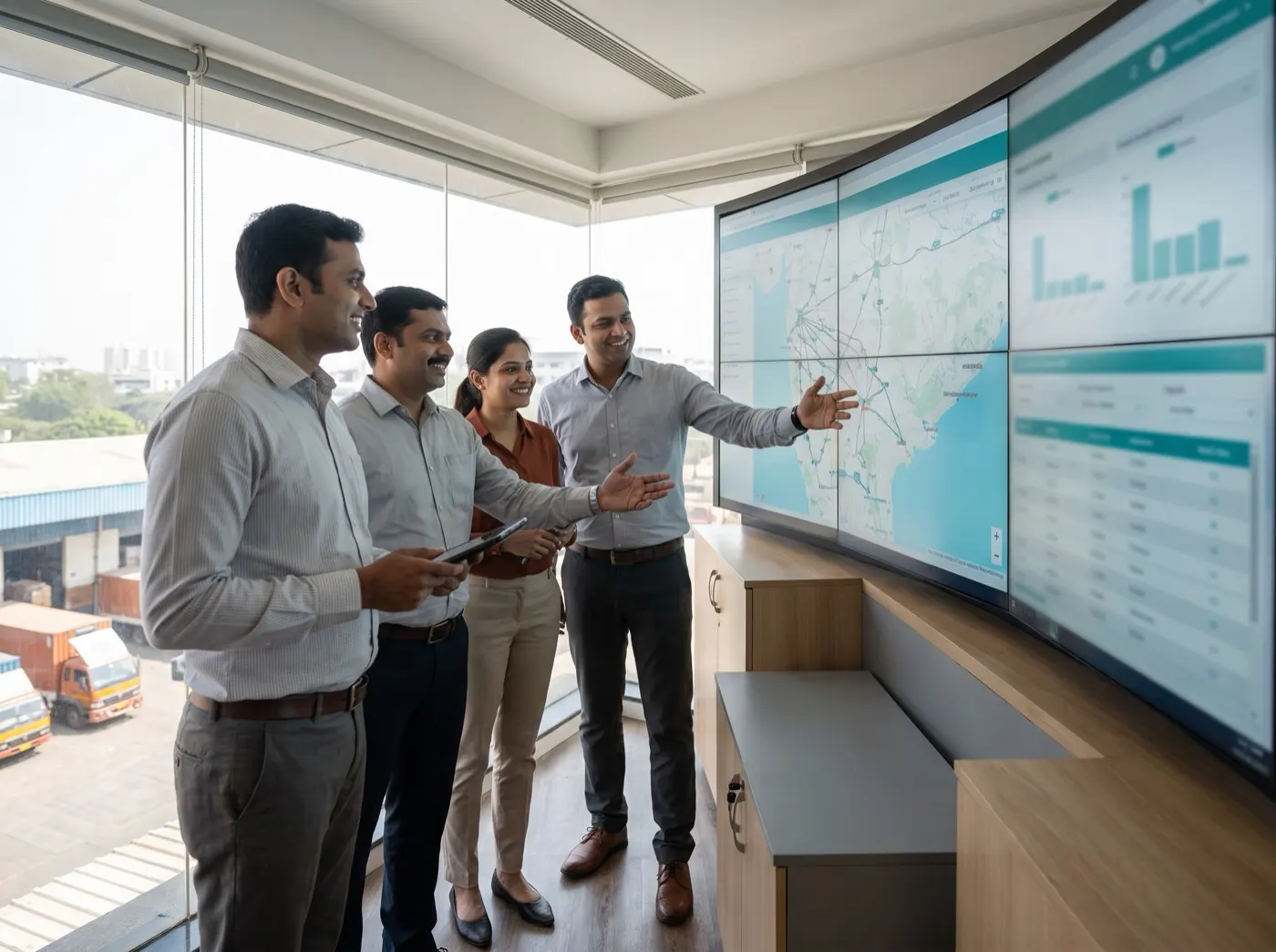 SCM for Manufacturers: The team at the SCM for Manufacturers desk